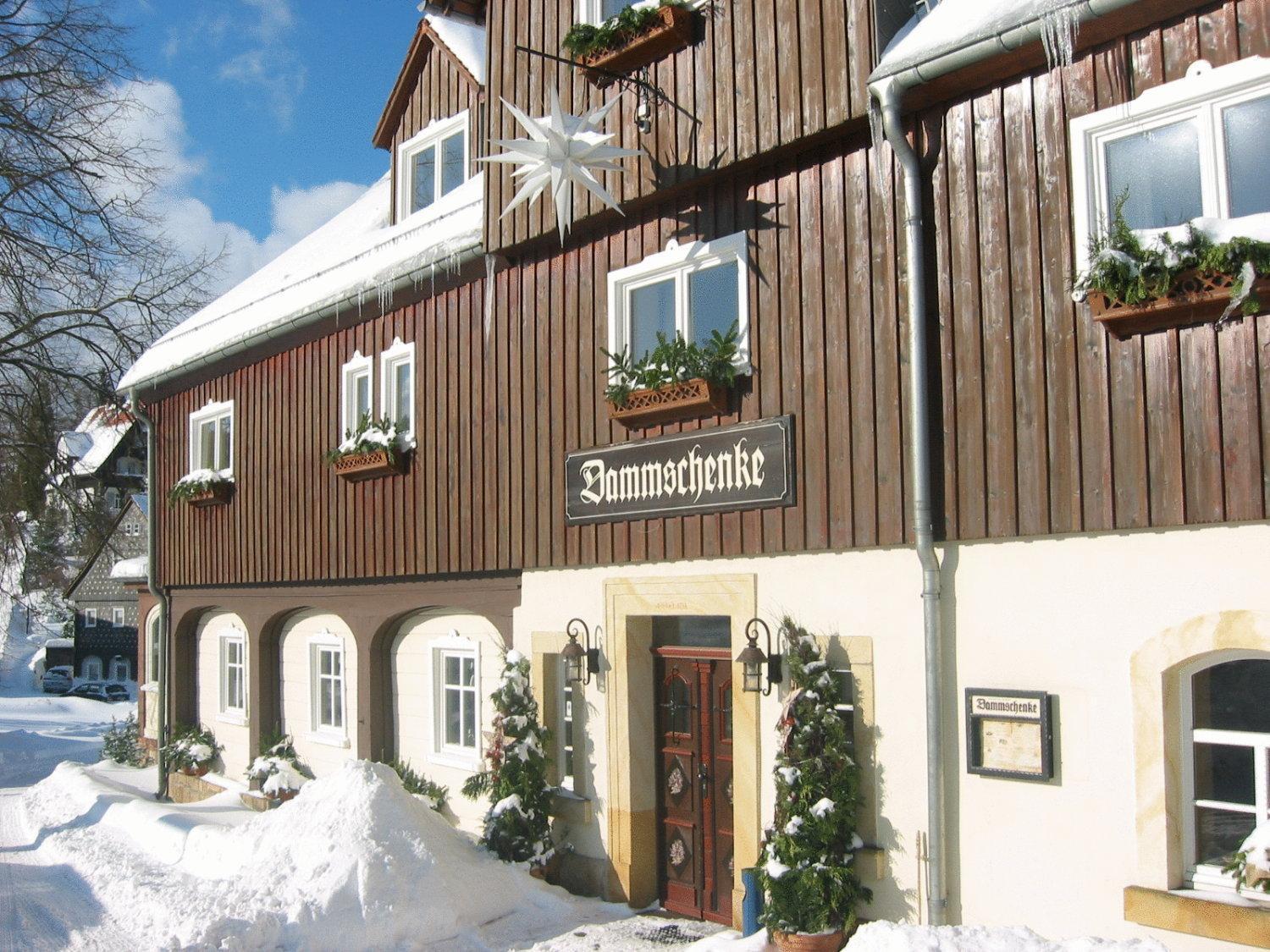 Dammschenke Gasthof & Hotel 쿠로르트존스도르프 외부 사진