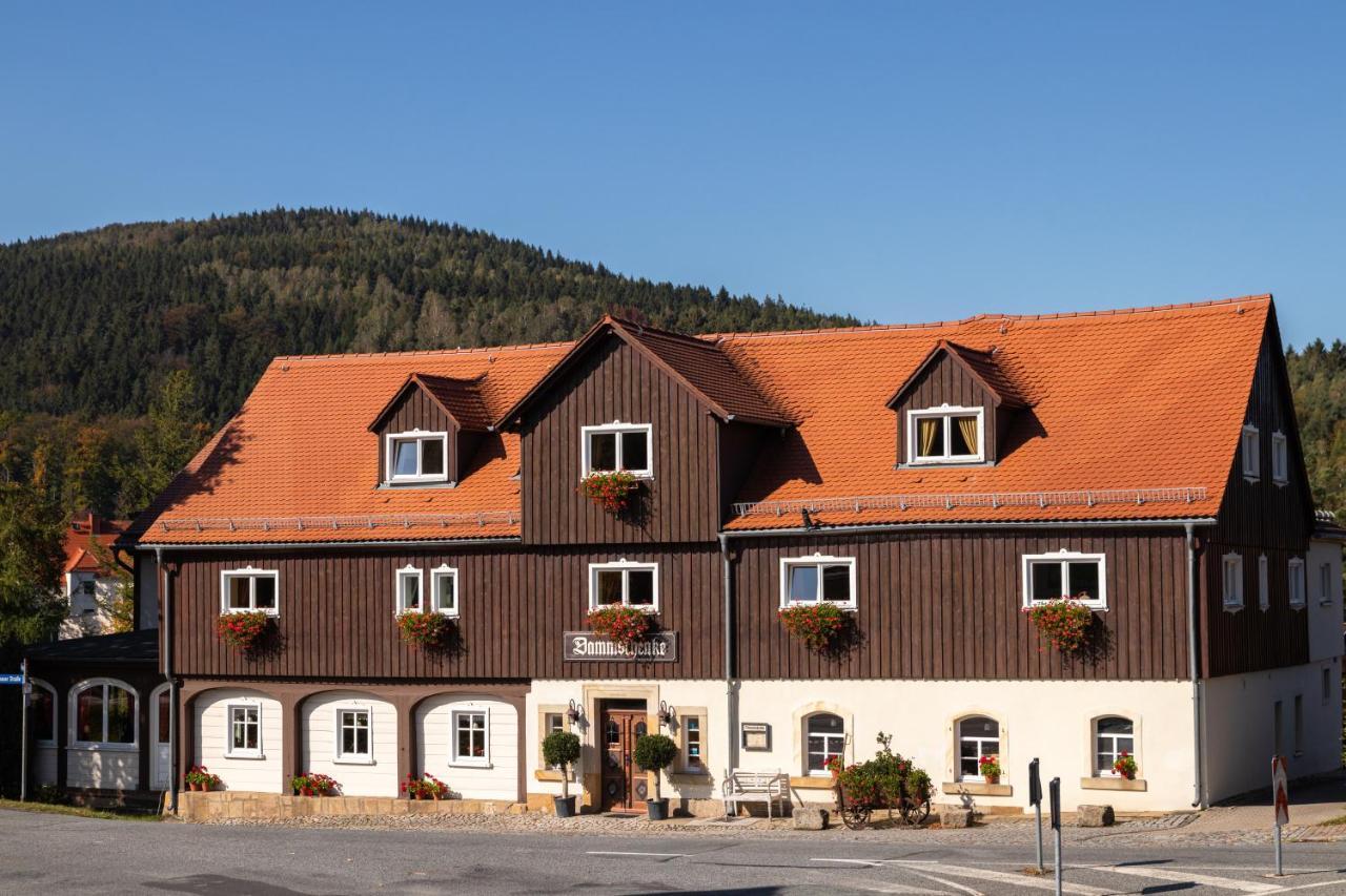 Dammschenke Gasthof & Hotel 쿠로르트존스도르프 외부 사진
